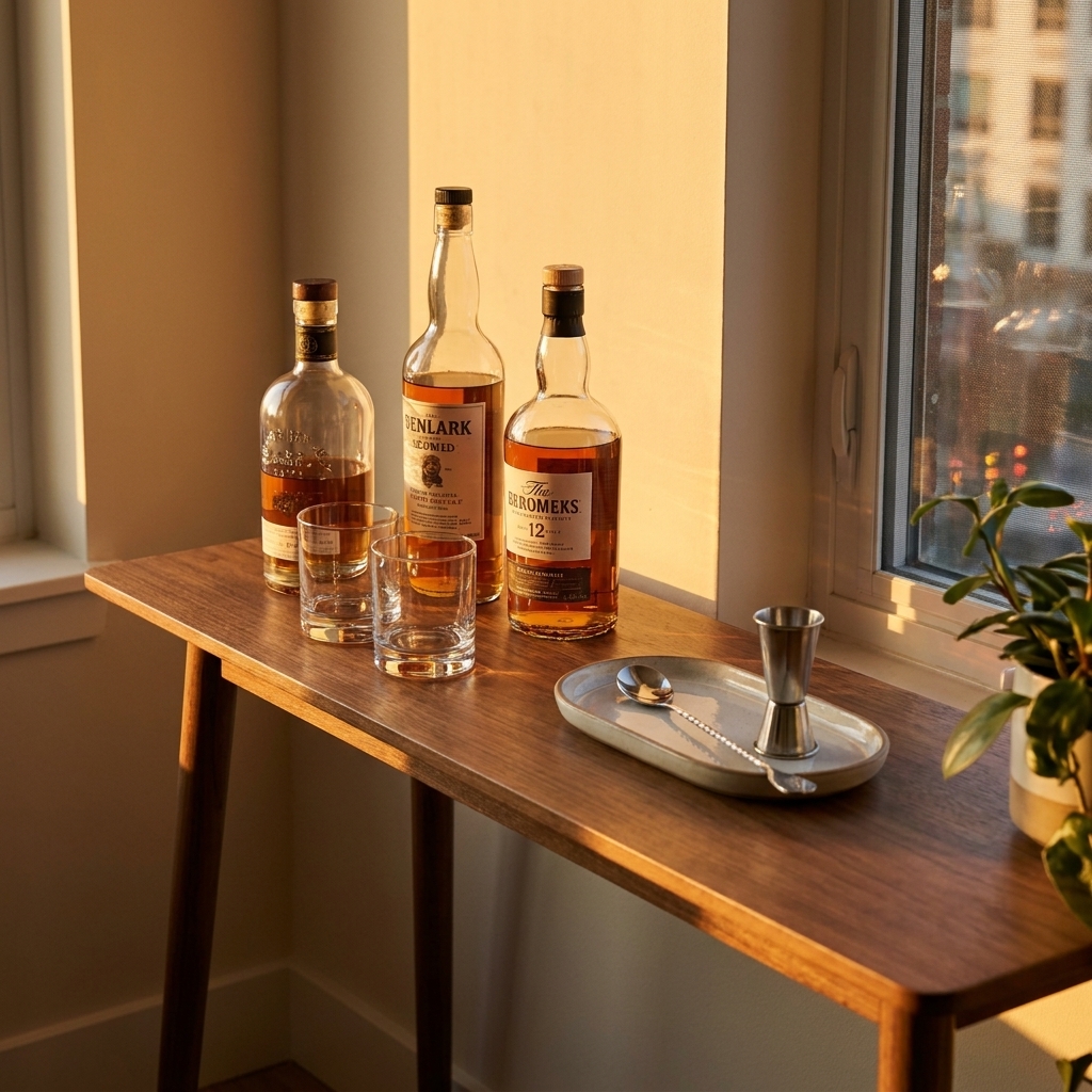 Minimalist Home Bar Essentials